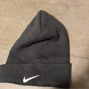 Dark grey Nike beanie